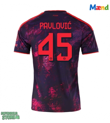 Bayern Munich Aleksandar Pavlovic #45 Replika Tredjetrøje 2026-27 Kortærmet
